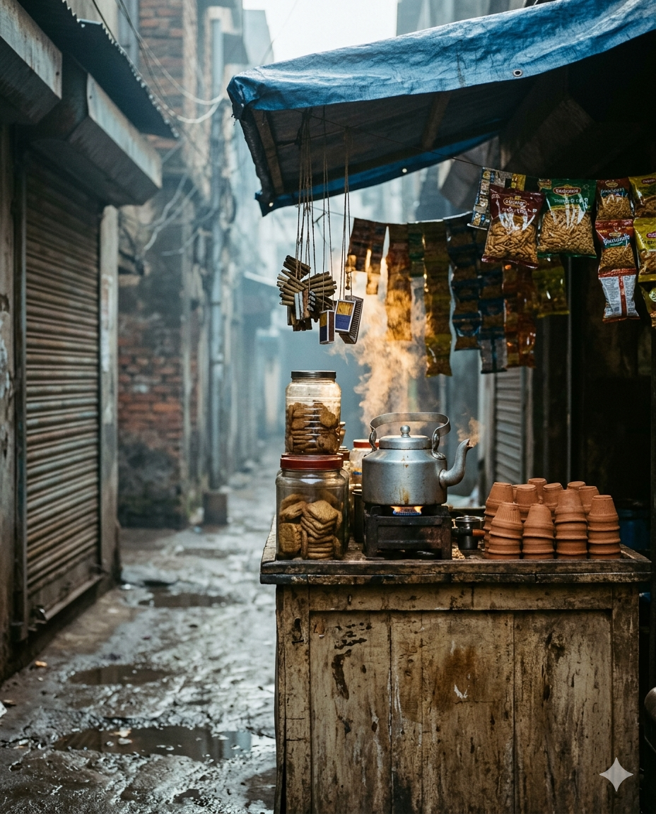 Asha-di's chai stall